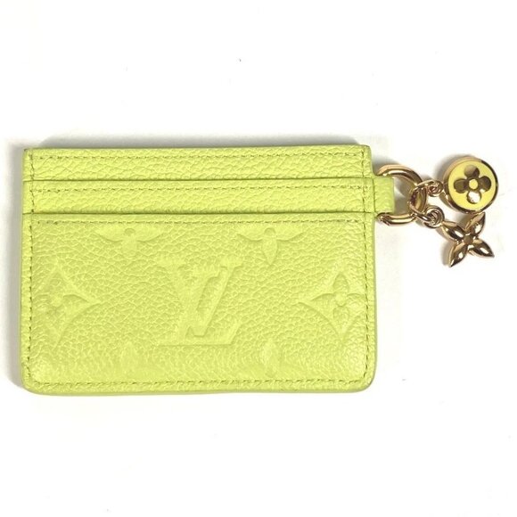 LOUIS VUITTON M13645 MonogramEmpreinte Card Case Porte Cult-LV Charm Card Holder - Picture 2 of 7